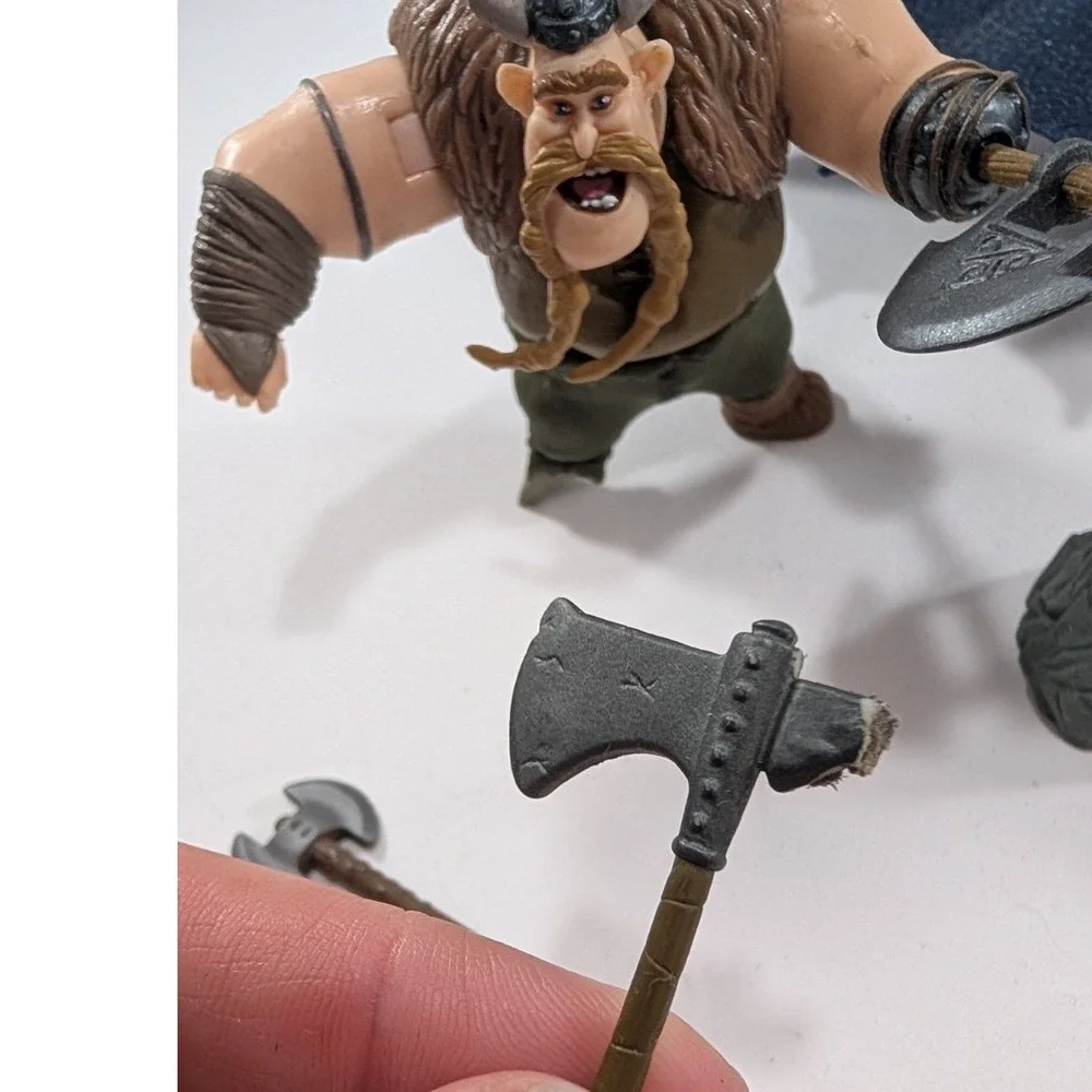 How to Train Your Dragon Toothless & Stoick‎ Action Figure Set Spin Master 2010